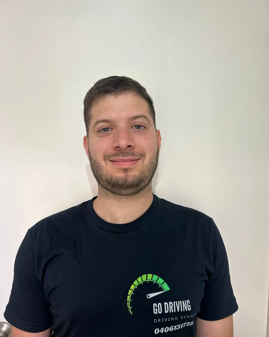 Diego Alejandro Jaramillo, lead instructor at GoDriving Australia