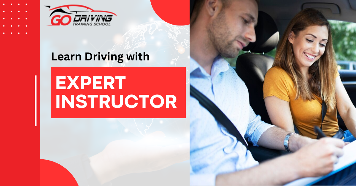learn driving with epxert instructor